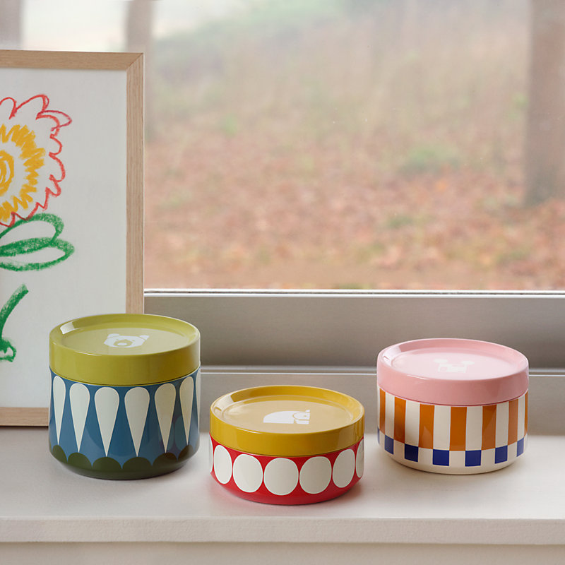 Animaux Blocks box, large model - Blue | Hermès Mainland China